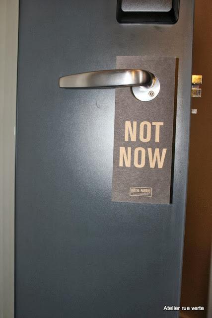 J'ai poussé les portes de l'Hôtel Fabric à Paris