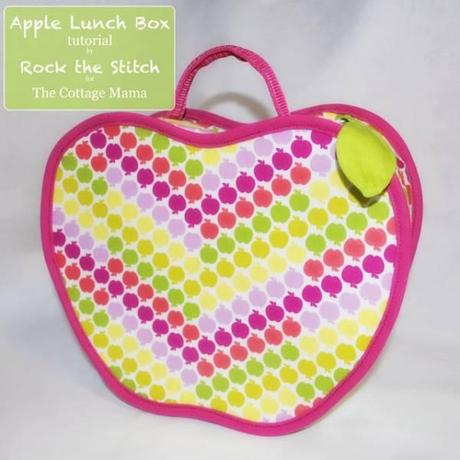 sac pomme DIY et patron gratuit : un sac en forme de fruit