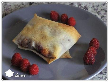 Brick framboise et abricot