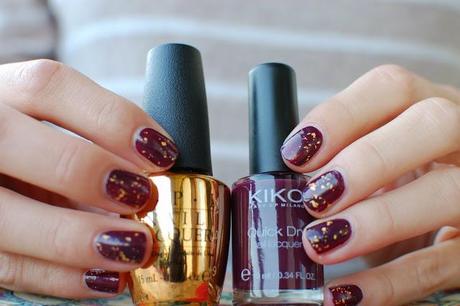 Kiko + Opi = une manucure en or
