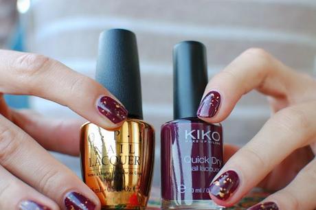 Kiko + Opi = une manucure en or