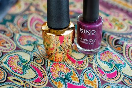 Kiko + Opi = une manucure en or