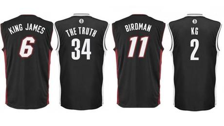 Les surnoms bientôt sur les maillots des joueurs NBA!