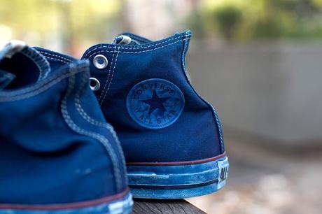 3SIXTEEN X CONVERSE – HAND DIPPED INDIGO CHUCK TAYLOR HIGH