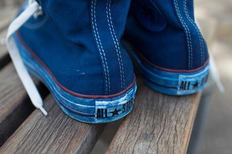 3SIXTEEN X CONVERSE – HAND DIPPED INDIGO CHUCK TAYLOR HIGH