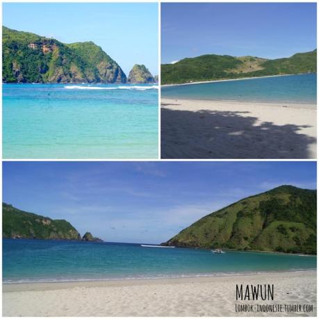 n°2 : la plage de Mawun à Kuta Lombok - Top 5 des plus jolies plages