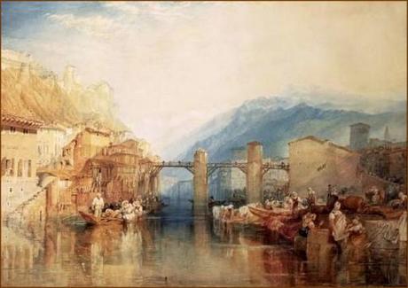 Joseph Mallord William Turner (1775-1851)  Le pont de Grenoble
