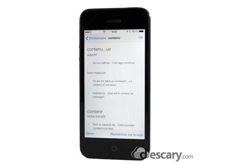 ios 7 iphone dictionnaire francais descary iOS 7 : comment ajouter le dictionnaire français sur votre iPhone ou iPad
