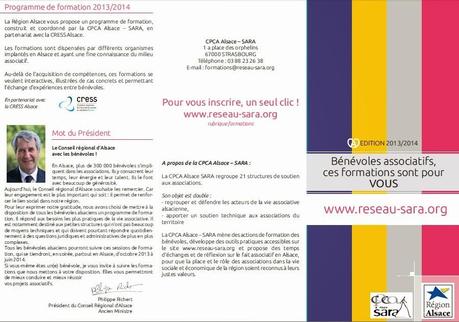 Formation des bénévoles associatifs : Lancement du programme 2013/2014 !