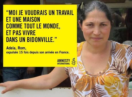 Amnesty International dénonce le sort des Roms condamnés à l'errance