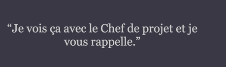 Découvrez les excuses Dev