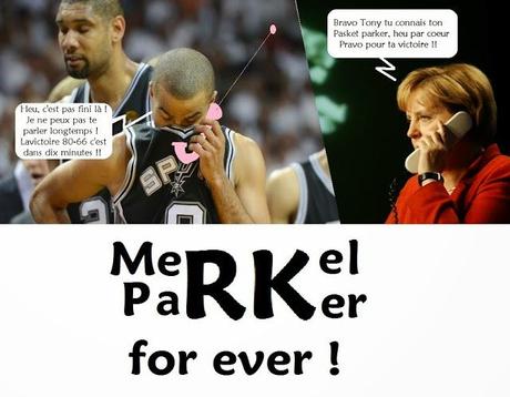 PARKER MERKEL, LA JOIE DES VAINQUEURS