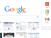 Google Chrome: nouvelle version page Nouvel onglet