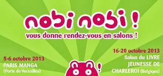 Les prochains salons où vous pourrez trouver nobi nobi !