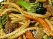 Nouilles singapour boeuf