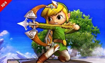 Super Smash Bros. Wii U / 3DS : Link Cartoon est de retour !