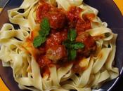 Boulettes viande sauce tomate