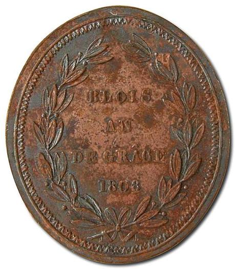 Une curieuse médaille, compagnonnique ou maçonnique, datée de Blois 1808…