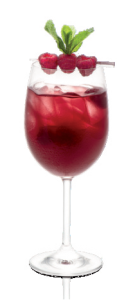 cocktail Fizzy red