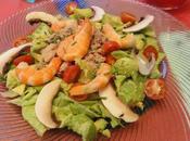 Salade maison composee