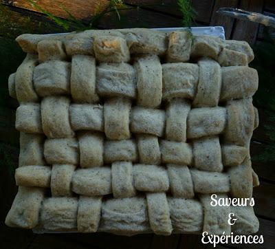 Pain Tressé à la Moutarde à l'Ancienne