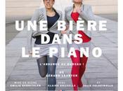 bière dans piano