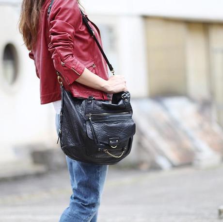 sac abaco paris1 Red leather