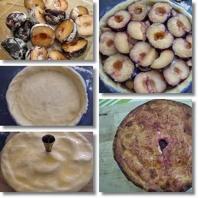 Tourte aux prunes