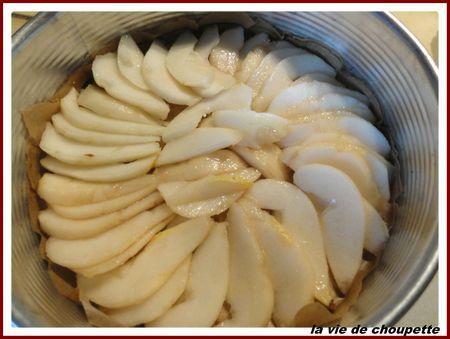 FONDANT AUX POIRES ET A LA CREME DE MARRONS partenaire prince de bretagne crème de marrons 008