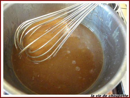 FONDANT AUX POIRES ET A LA CREME DE MARRONS partenaire prince de bretagne crème de marrons 007