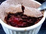 Gateau chocolat coeur framboise