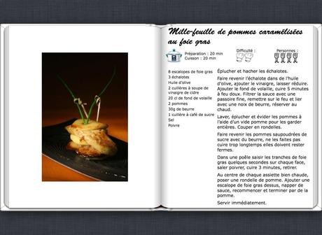 Délicieuses Recettes de Foie gras nouvel ebook de cuisine et mets