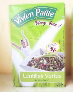 lentilles vertes