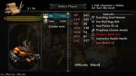 Parmi nos 2 personnages, la préférences ira directement à la classe 