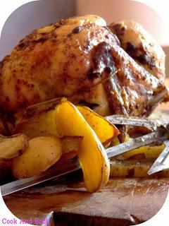 Poulet aux épices et ses pommes de terre