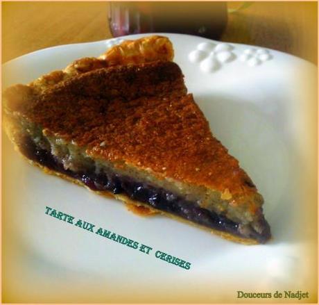 tarte aux amandes cerises