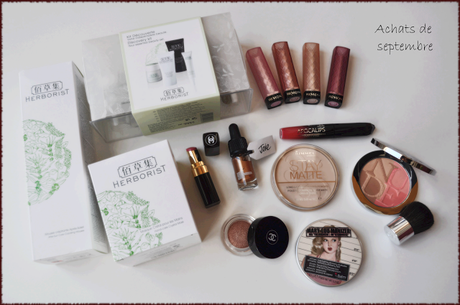 [Achats] Haul de Septembre !