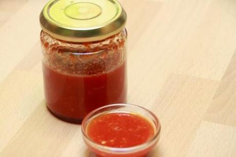 Sauce piquante fermentée - Fermented hot sauce