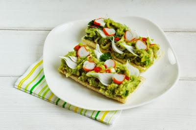 Tostinettes guacamole et Petits Coraya
