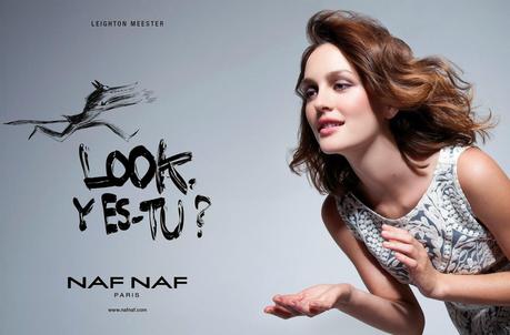 Leighton Meester égérie Naf Naf...