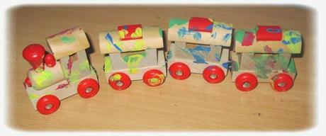 Peinture du train goki