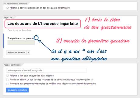 Comment créer un questionnaire en ligne avec Google Drive ? google doc question 1 nom7