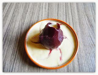 Poire pochée au vin Poire pochée au vin