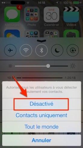 iphone désactiver airdrop 2 iOS 7 : comment maximiser l’autonomie de votre iPhone ou iPad