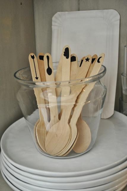 couverts en bois Simply factory via Nat et nature Simply Factory, c'est simple et poétique