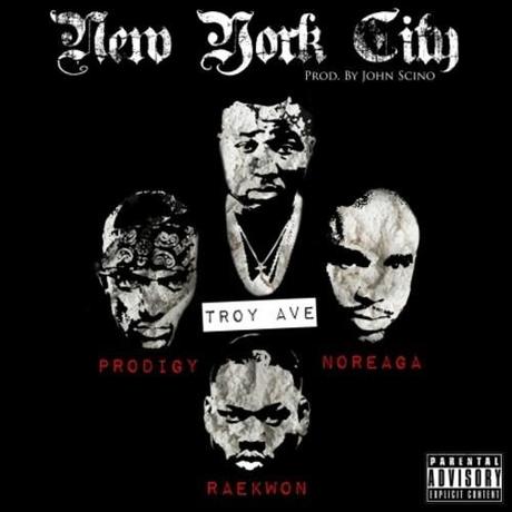 Découvrez le titre de  Troy Ave en feat. avec Raekwon, N.O.R.E., Prodigy – New York City
