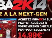 Sports annonce l’offre passage next-gen pour 2K14‏