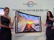 nouvelle télévision OLED incurvée Samsung