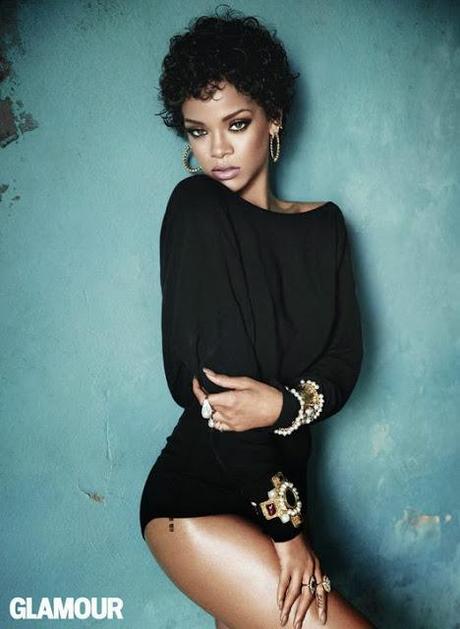 Photos de Rihanna dans le Glamour + extraits de l'itw