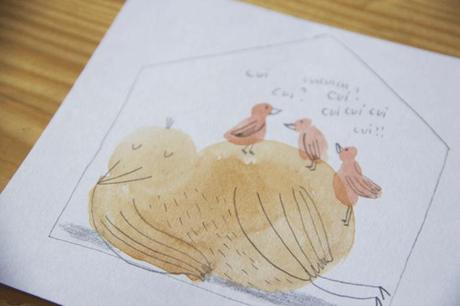 J'ai retrouvé plein de dessins lors de mon déménagement.A...